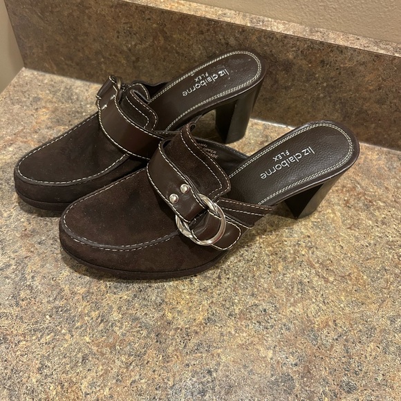 Liz Claiborne flex mules size 6 1/2 women’s - Picture 2 of 6